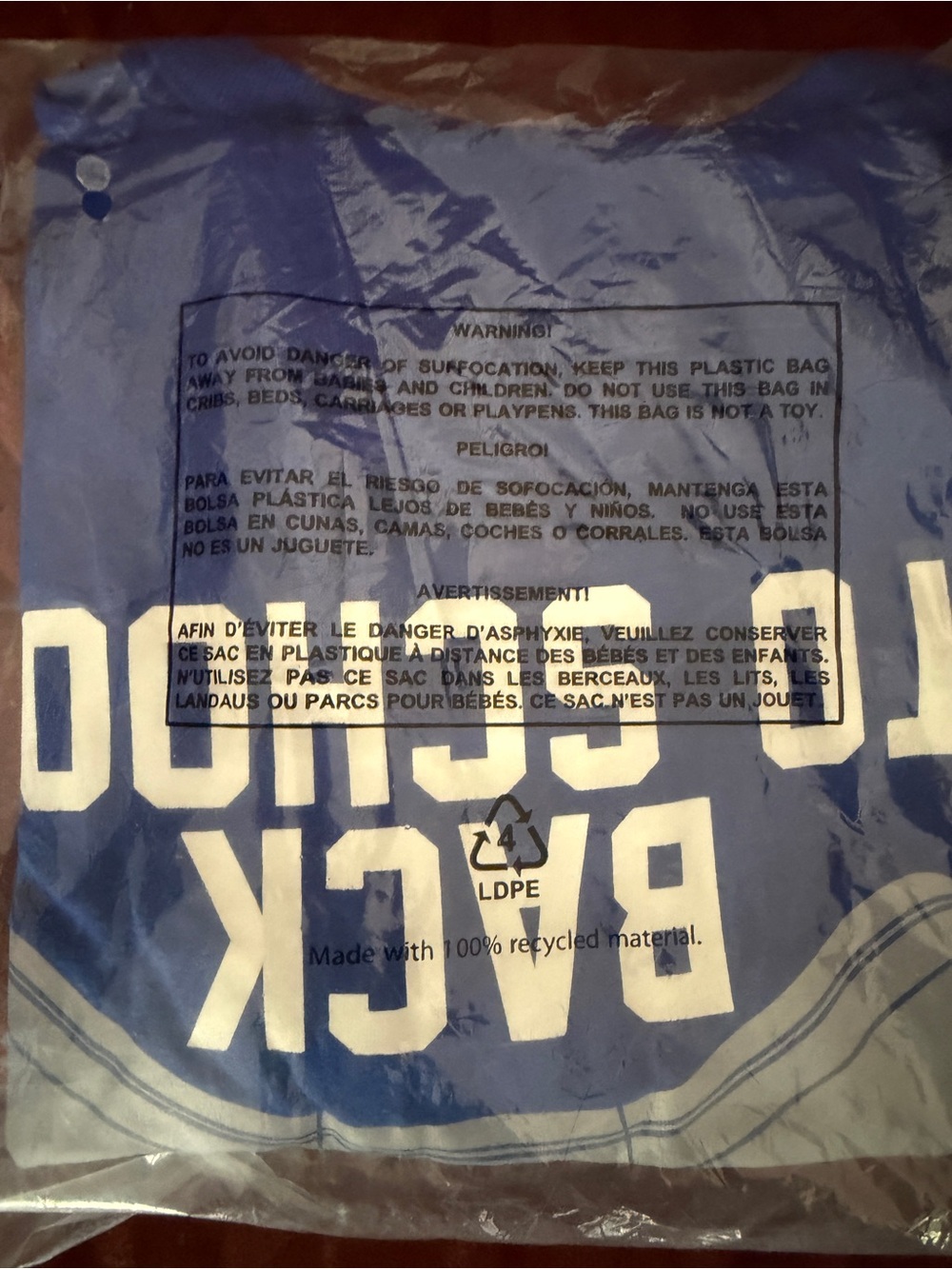 Blue 'Game Over' Graphic Tee - Picture 2 of 3